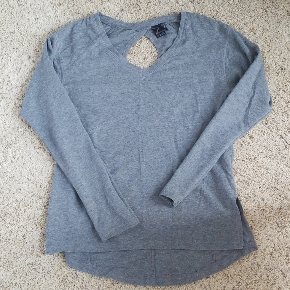 Grey tunic type top